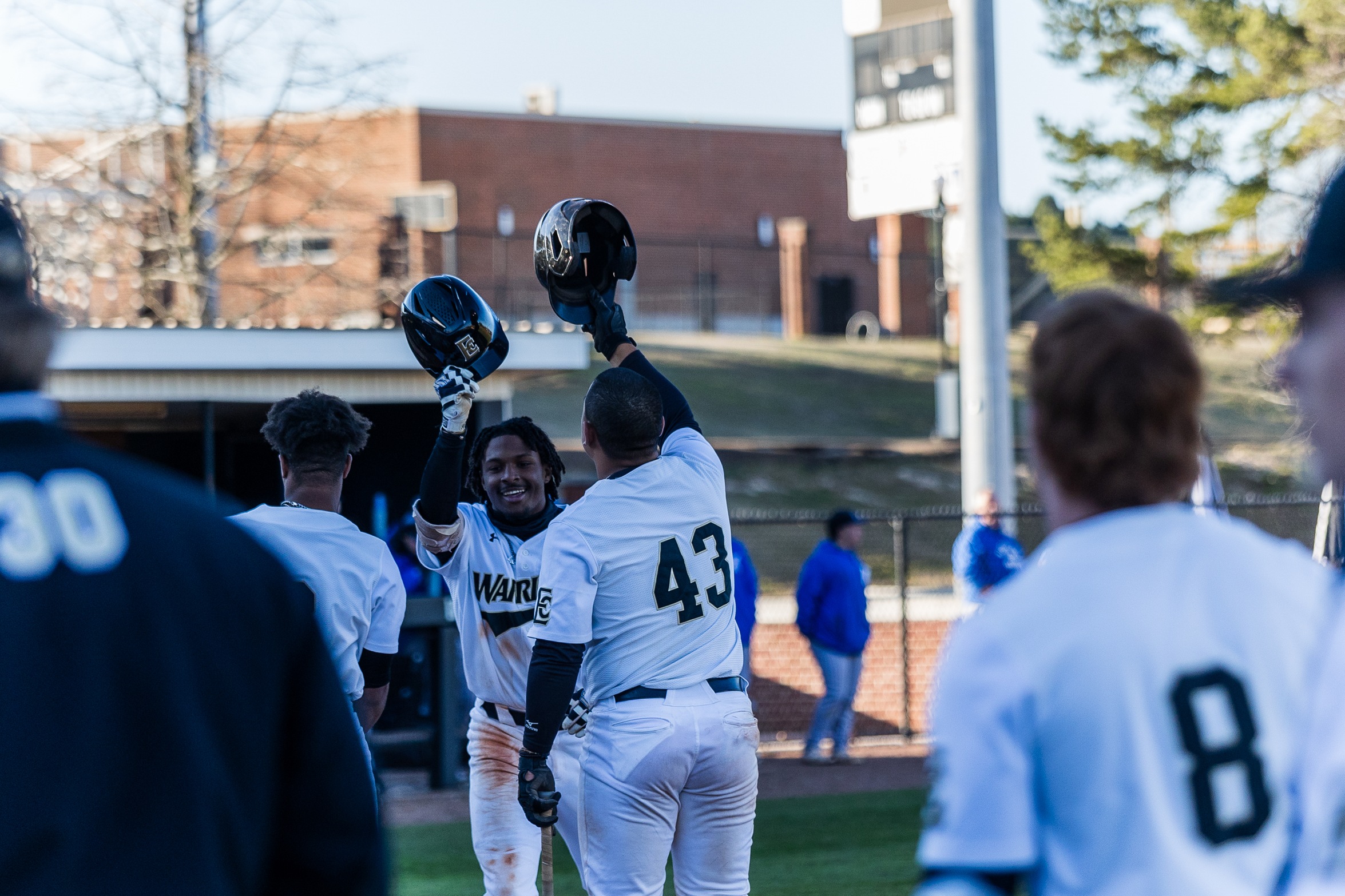 Warriors Sweep Mississippi Delta on Alumni Day