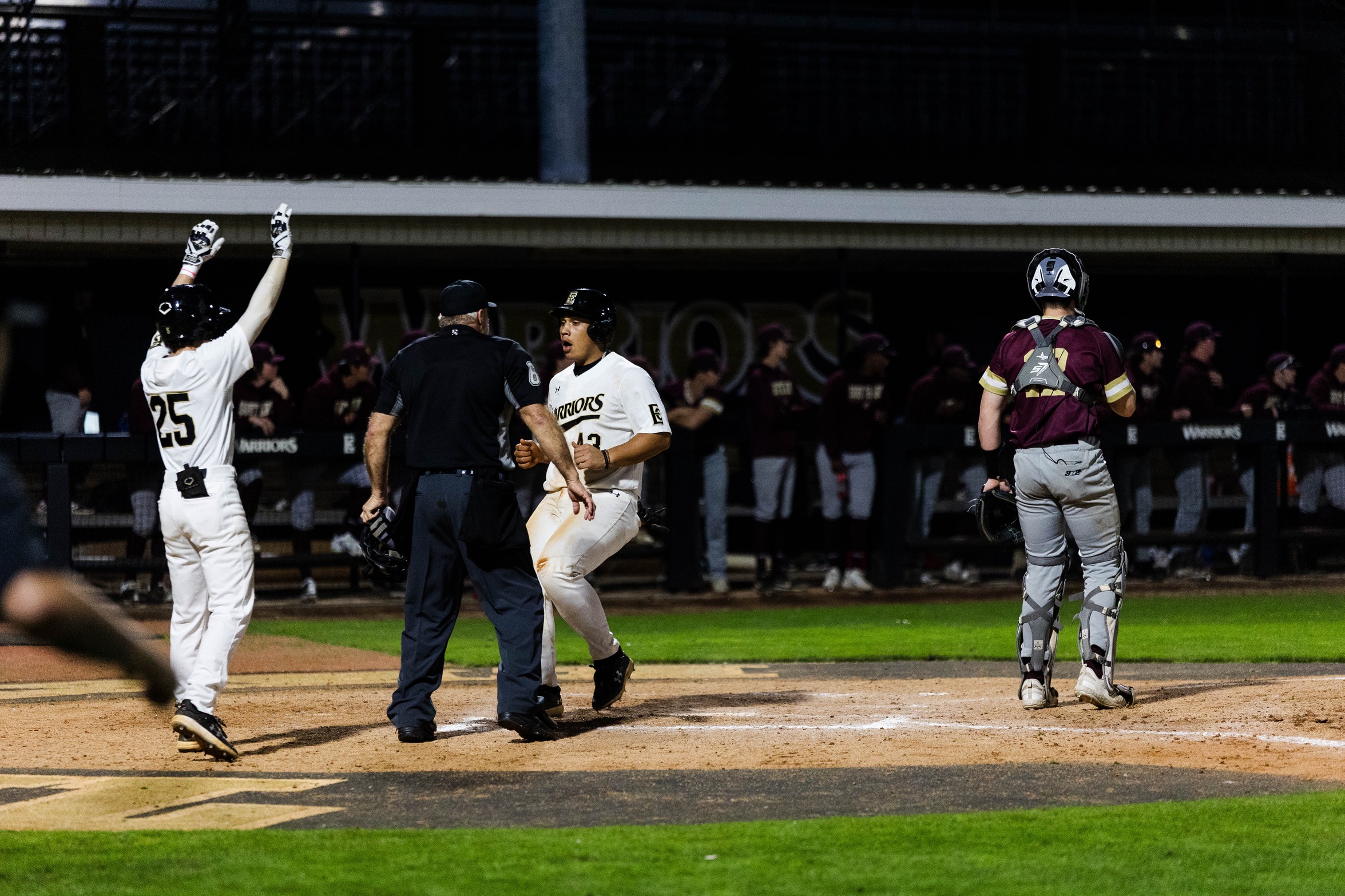 Brady McGee Leads the Warriors Past South Arkansas CC!