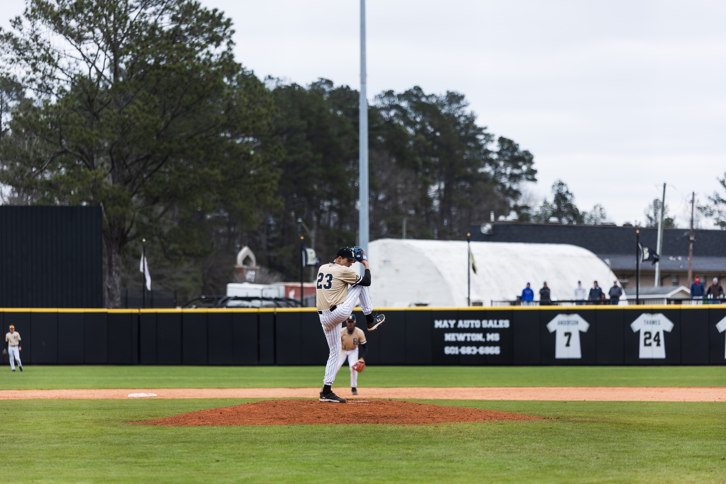 Goff Strikes Out Ten as Warriors beat No. 9 Southeastern ( Iowa )