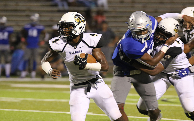 Football Warriors Pull 23-18 Road Upset Over No. 15 Co-Lin