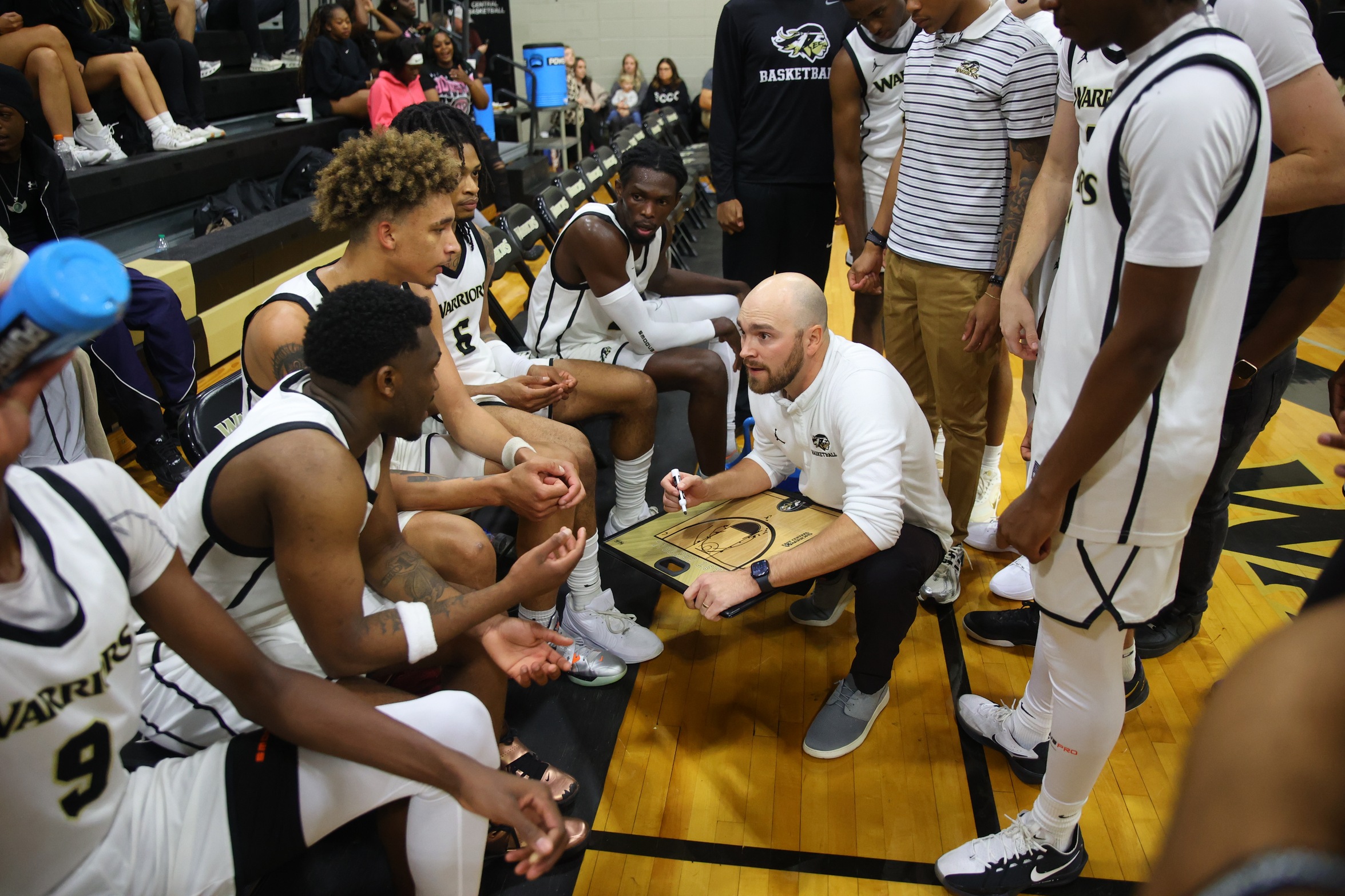 Warriors Roll Past Co-Lin for First Win of the Season