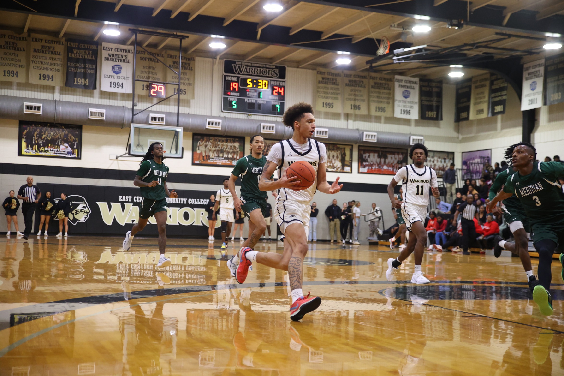 Warriors Drop Overtime Thriller at Jones