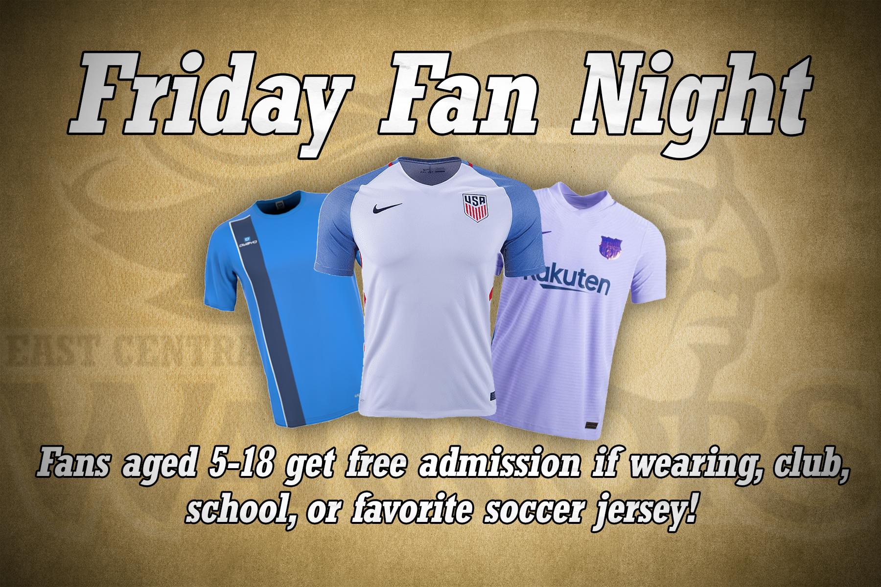 ECCC Soccer Set to Host Friday Fan Night