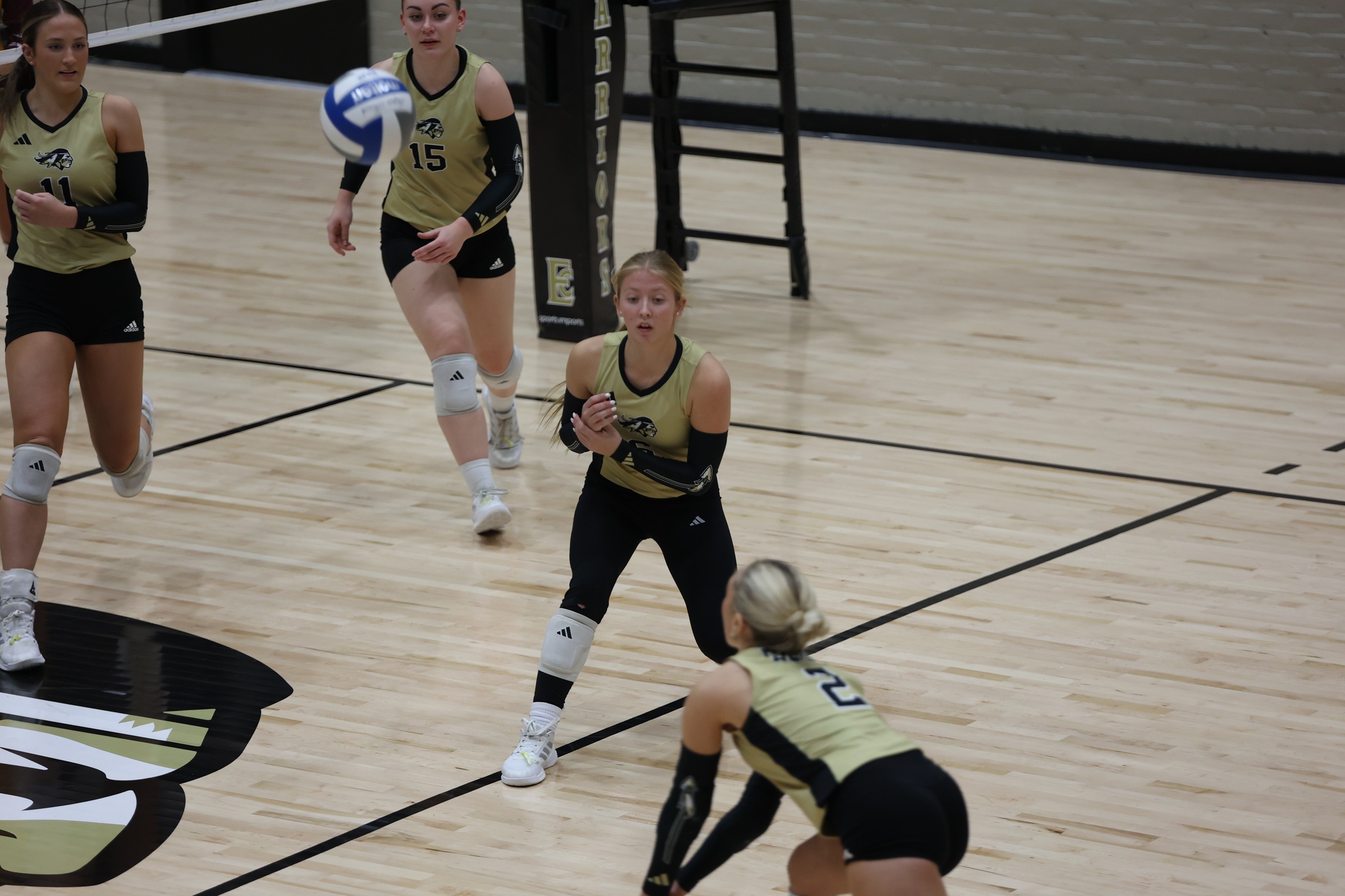 Lady Warriors Sweep Pearl River to Extend Conference Win Streak